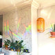 Melting Disco Ball Rainbow Suncatcher