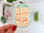Be Kind To Your Mind Sticker, Groovy Mental Health Sticker