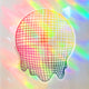 Melting Disco Ball Rainbow Suncatcher