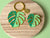 Monstera 'Deliciosa' Plant Lover Keychain, Plant Gifts