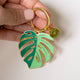 Monstera 'Deliciosa' Plant Lover Keychain, Plant Gifts