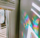 Tropical Leaves Suncatcher Sticker