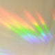 Melting Disco Ball Rainbow Suncatcher