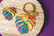 Monstera Pride Rainbow' Plant Keychain, Pride Gifts