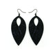 T7 [06R_Floral] // Acrylic Earrings - Black Galaxy, Black