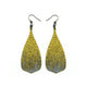 Flared Bevel Drops [01R_SparkGradient] // Acrylic Earrings - Celestial Blue, Gold
