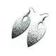 T7 [01_SparkGradient] // Acrylic Earrings - Brushed Silver, Black