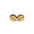 Circle Stud Earrings [ScoredLines] // Wood- Curly Maple