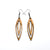 Totem 07 [S] // Wood Earrings - Jatoba