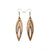 Totem 08 [S] // Wood Earrings - Jatoba
