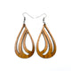Drop 01 [L] // Wood Earrings - Jatoba
