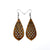Gem Point 01 [M] // Wood Earrings - Jatoba