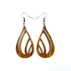 Drop 03 [S] // Wood Earrings - Jatoba