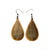 Drop 04 [S] // Wood Earrings - Canarywood