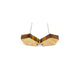Stud Earrings // Wood  - Curly Maple