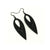Nativas [05R] // Acrylic Earrings - Black Galaxy, Black