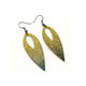 Nativas [01R] // Acrylic Earrings - Celestial Blue, Gold