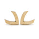 Stud Earrings // Wood  - Curly Maple