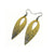 Nativas [01R] // Acrylic Earrings - Celestial Blue, Gold