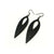 Nativas [01R] // Acrylic Earrings - Black Galaxy, Black