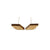 Stud Earrings // Wood  - Mahogany