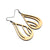 Drop 03 [S] // Wood Earrings - Maple - LIGHT RAZOR DESIGN STUDIO